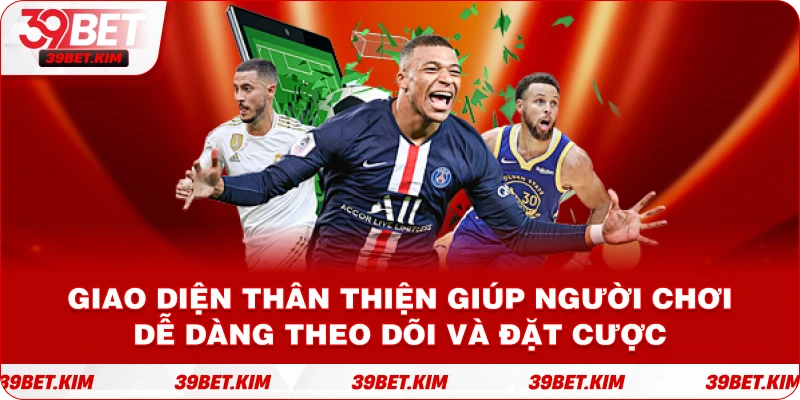 Giao diện thân thiện giúp người chơi dễ dàng theo dõi và đặt cược